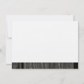 Rustige landscharnier persoonlijke dank bedankkaart (Achterkant)