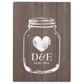 Rustige landskisklembord voor kerkhoogverraad klembord (Achterkant)