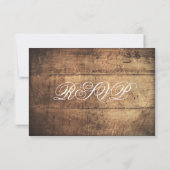 Rustige landtekenlights Wedding RSVP-kaarten RSVP Kaartje (Achterkant)