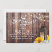 Rustige Lantaarn en zonnebloempitten Vrijgezellenf Kaart (Voorkant)