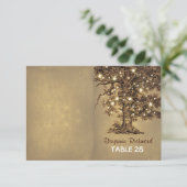 rustige lantaarns - bruidskaartjes voor bruiloft kaart (Staand voorkant)