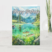 Rustige late zomerdag op de vijver kaart (Voorkant)