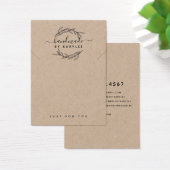 Rustige Laurel Leaf Ketting Display Kaart (Bureau)