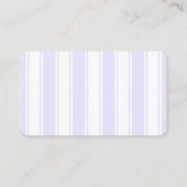 Rustige Lavendel Minimalistische Lijn Plaatskaartje (Achterkant)