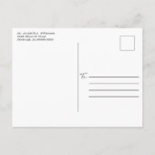 Rustige lentetulpen — Bridal Shower-uitnodiging Aankondigingskaart (Achterkant)