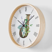 Rustige Letter J Houten Lijst Clock (Hoek)