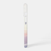 Rustige lichte achtergrond met zandduinen iPhone 16 hoesje (Linkerkant)