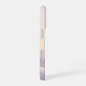 Rustige lichte achtergrond met zandduinen iPhone 16 hoesje (Rechterkant)