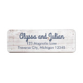 Rustige lichte Adresetiketten Etiket (Voorkant)