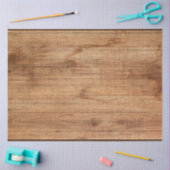 Rustige lichte houttoon tissuepapier (Craft)