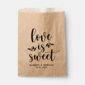 Rustige liefde is fijn Vrijgezellenfeest | Weddens Bedankzakje (Voorkant)