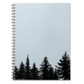 Rustige lijn Silhouette Notitieboek (Voorkant)