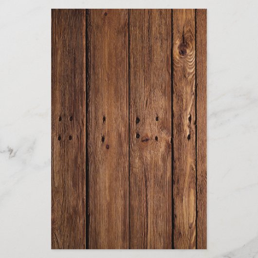 Rustige lijst met prijzen voor houtslanken flyer (Achterkant)