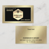  rustige logo bijen visitekaartje (Voorkant / Achterkant)