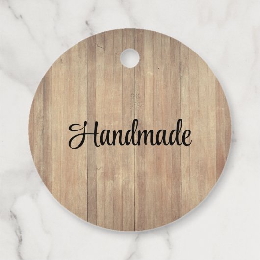 Rustige logo VerpakkingsLabels Bedankjes Labels (Achterkant)