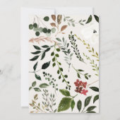 Rustige loof en antler, behalve de datum aankondiging (Achterkant)