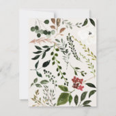 Rustige loof en antler, behalve de datum aankondiging (Achterkant)