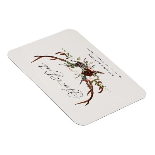 Rustige loof en antler, behalve de datum magneet (Rechterzijde)