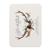 Rustige loof en antler, behalve de datum magneet (Verticaal)