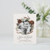 Rustige loof en antler, met uitzondering van de da aankondigingskaart (Staand voorkant)