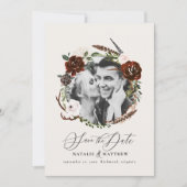 Rustige loof, groene schuur, met uitzondering van  save the date (Voorkant)