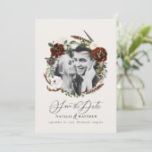 Rustige loof, staartrogschuur, met uitzondering va save the date (Staand voorkant)