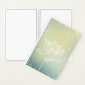 Rustige Lotus Bloom Hardcover Klein Notitieboek (Binnen)