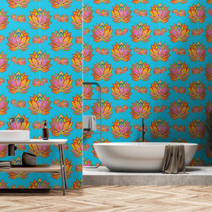 Rustige Lotus Dromen Behang