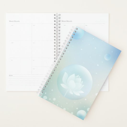 Rustige Lotus Hardcover Kleine Dagelijkse Planner (Display)