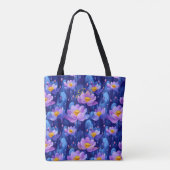 Rustige Lotusbloem Wellness Tote Tas (Achterkant)