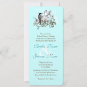 Rustige  Love Bird Woodpecker Wedding Kaart (Voorkant)