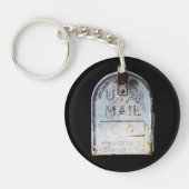 Rustige Mailbox Portret AcrylSleutelhanger Sleutelhanger (Voorkant)