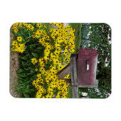 Rustige mailboxkunst magneet (Horizontaal)