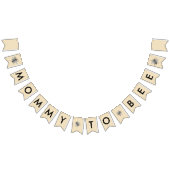 Rustige  mammie tot Baby shower bij bijen Vlaggetjes (Alle)