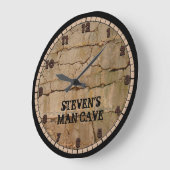 Rustige Man - Aangepaste Grote Klok (Hoek)