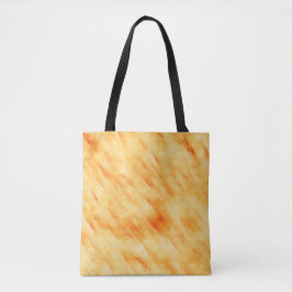 Rustige mango geel zoals getextureerd schilderij tote bag