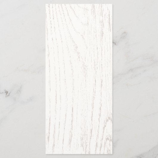 Rustige marineblauw en peach Floral Wedding Menu (Achterkant)