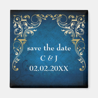 rustige " marineblauwe " regle behalve de datummag magneet