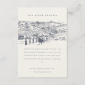 Rustige marinewievengordijn in de Winkelberg Informatiekaartje (Voorkant)