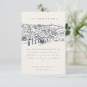 Rustige marinewievengordijn in de Winkelberg Informatiekaartje (Staand voorkant)