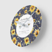 Rustige marinezondbloem - Baby van geelbeentjes Ronde Klok (Hoek)