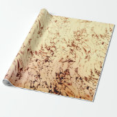 Rustige  marmertextuur cadeaupapier (Uitgerold)