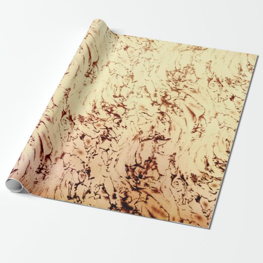 Rustige  marmertextuur cadeaupapier (Uitgerold)