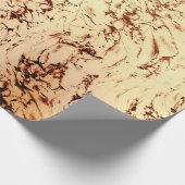 Rustige  marmertextuur cadeaupapier (Hoek)