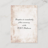 Rustige mason jar bruiloft Opvang Kaarten (Achterkant)