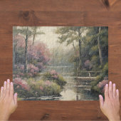Rustige meer puzzel, 28 cm x 35 cm, 252 stukjes legpuzzel