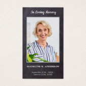 Rustige Memorial Sympathie Funeral Prayer Kaart (Voorkant)