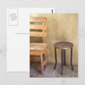 Rustige meubelen briefkaart (Voorkant / Achterkant)