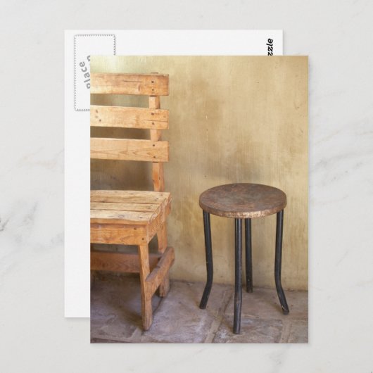 Rustige meubelen briefkaart (Voorkant / Achterkant)