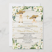 Rustige Mexicaanse tweekleppige baptisme en derde Kaart (Voorkant)